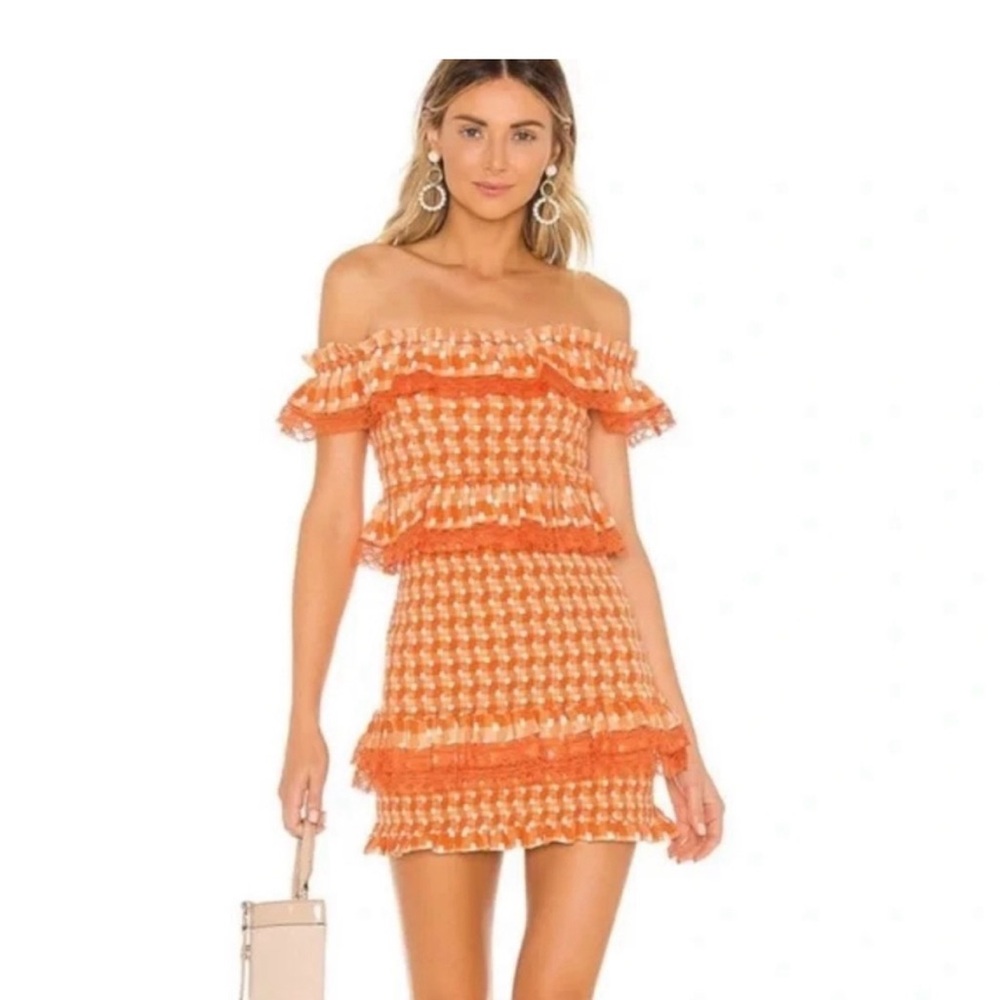 Tularosa teri mini dress